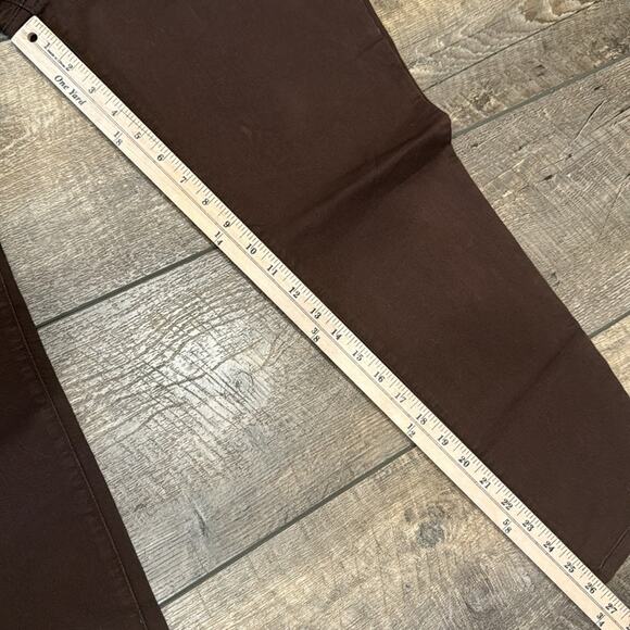 Democracy Women's Ab Solution Ankle Length Colored Jegging Brown Size 14 - Picture 4 of 8